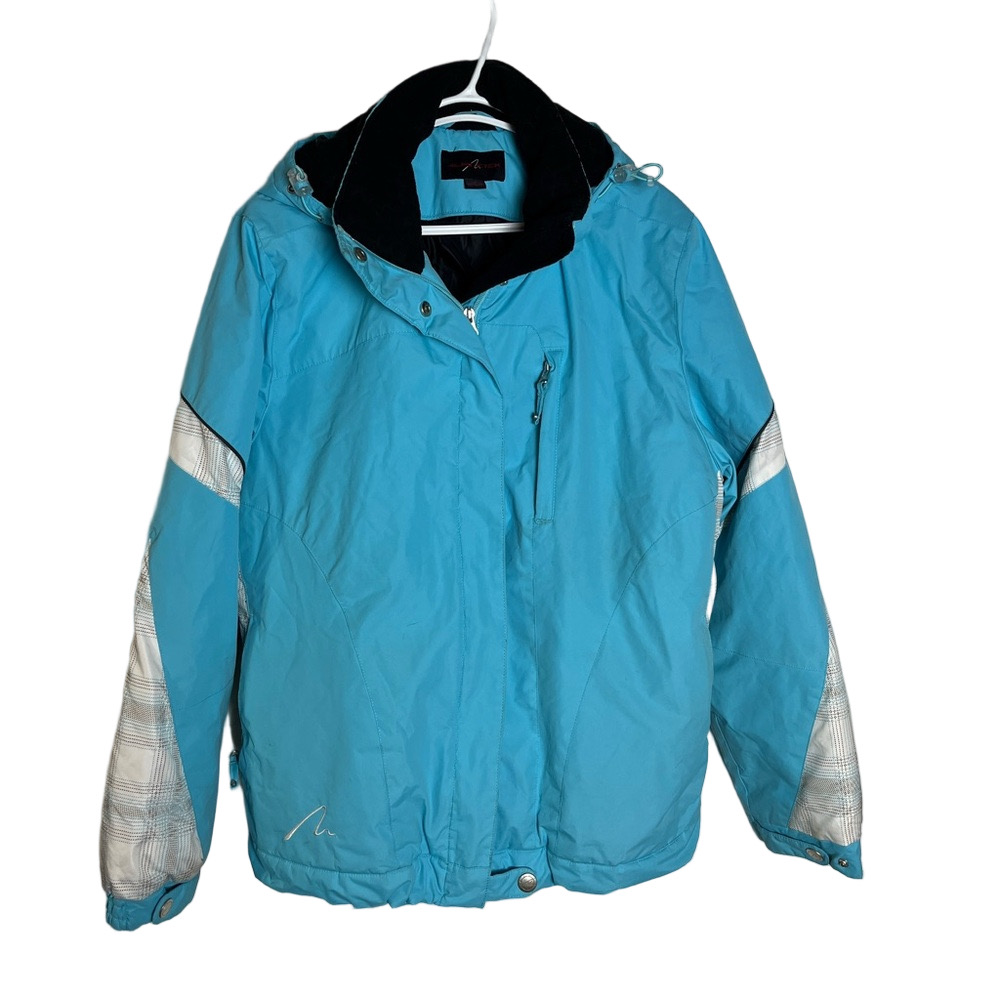 Alpinetek Ski Jacket XL Insulated Waterproof Blue Snowboard Skiing Winter